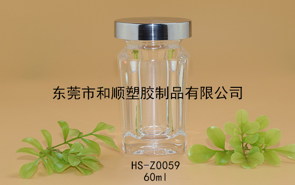 60ml蟲(chóng)草藏紅花高透方瓶A HS-Z0059 60ml蟲(chóng)草藏紅花高透方瓶A HS-Z0059