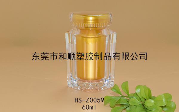 60ml蟲草高透方瓶B HS-Z0059包裝瓶 60ml蟲草高透方瓶B HS-Z0059包裝瓶